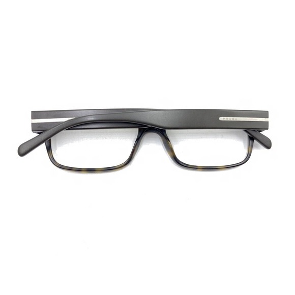 Prada VPR 22R HAQ-1O1 Satin Brown Tortoise Eyeglasses Frames 54-16 145 Italy - Picture 11 of 12
